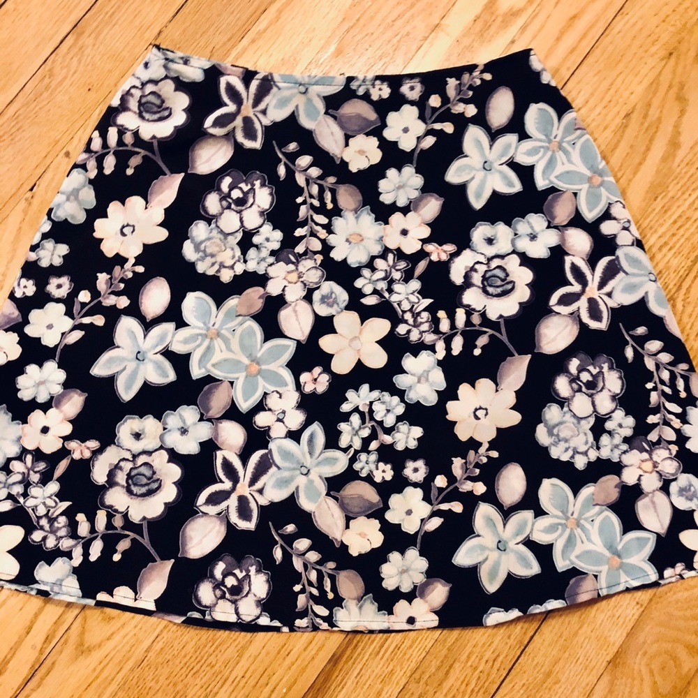 California Vintage Floral Skirt